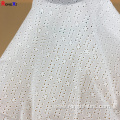 Multifunctional swiss waffle weave Voile Lace Fabric Cotton